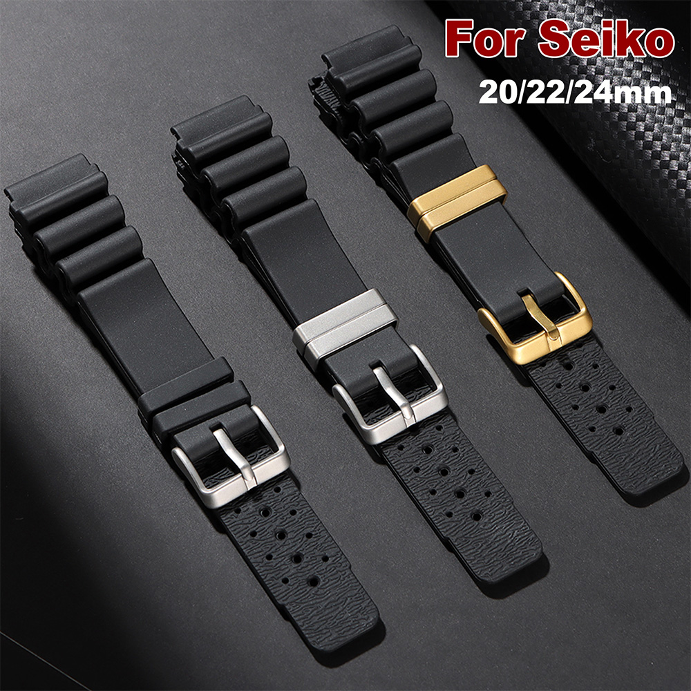 Citizen Watch Promaster - シリコン時計ストラップ 20mm 22mm 24mm ND リミッツダイバー