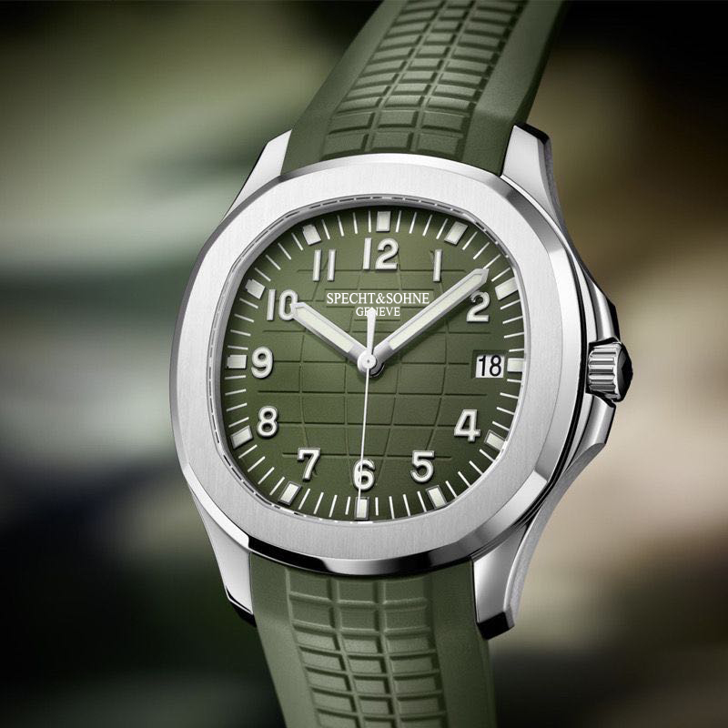 Patek Philippe Watch Nautilus - 2025 新しいメンズ腕時計自動機械式時計の高級ブランド Specht & Sohne スポーツ腕時計男性用ラバーストラップレロジオ