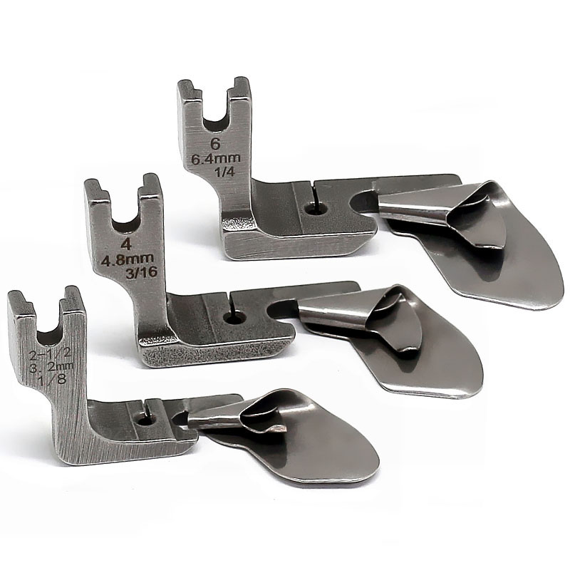 Curved Spring Bar - 工業用ミシン多機能カーブヘミングフット裾プルチューブ押えシルクシフォンスカート圧着押え