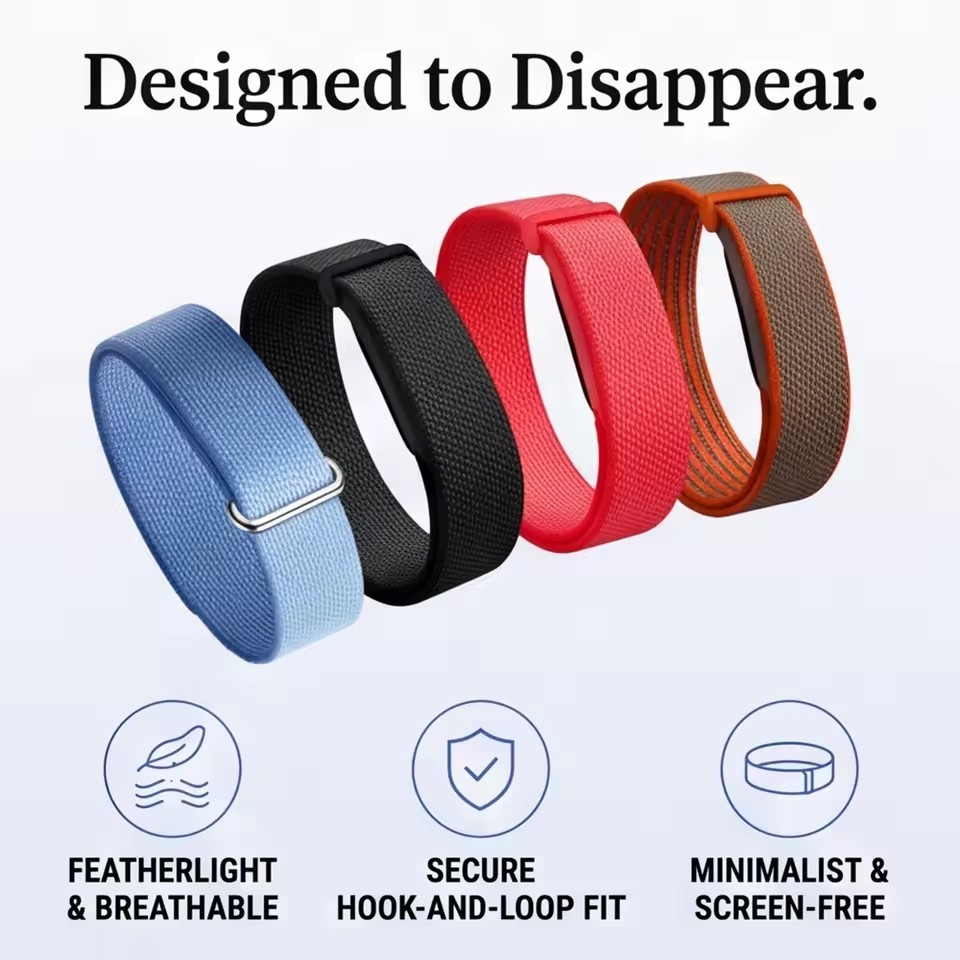 Sport Loop Velcro - ナイロンループスポーツ編み込み時計ストラップ Google Fitbit Air 用ベルクロブレスレット通気性速乾バンドリストバンド交換部品