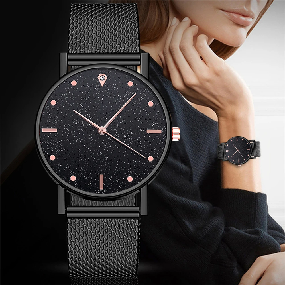 Silicone Band Women - 2025 新しいシンプルなシリコンバンドの女性の腕時計ブラックアナログクォーツ腕時計ファッション高級レディースゴールデンローズゴールド腕時計時計