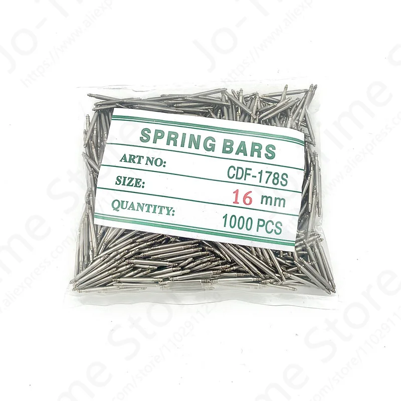 Spring Bar Tool Set - 1000 個の時計スプリングバーツールセット 1.8 ミリメートル厚さの時計バンドリンクレンチ時計修理用 8 ミリメートル-24