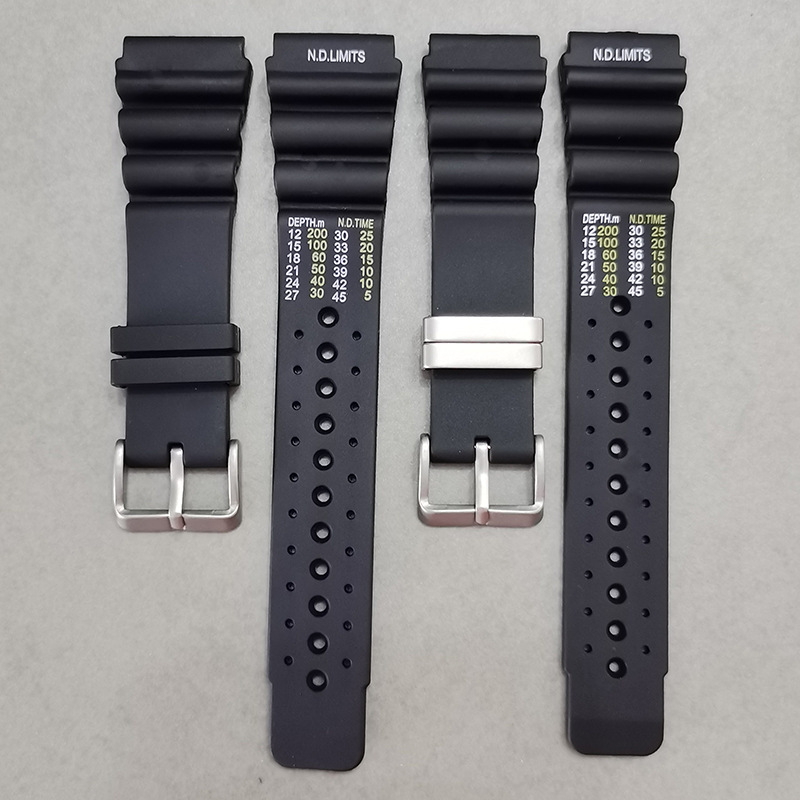 Citizen Watch Promaster - 時計ストラップシチズンプロマスターシリコンセイコープロスペックスダイバーラバーカシオ樹脂時計バンド交換部品ブレスレット 20/22/24 メートル