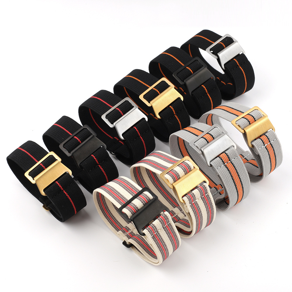 Parachute Strap Elastic - パラシュートナイロン時計バンド 18 ミリメートル 20 ミリメートル 22
