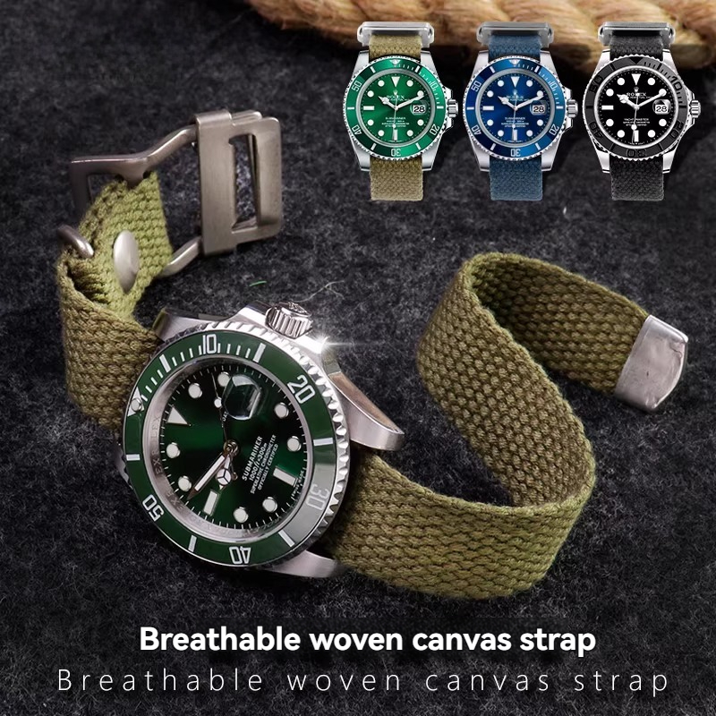 Tropic Strap Vintage - ロレックス サブマリーナ グリーン/ブラック、チューダー ブラック ベイ、セイコー 5、ハミルトン