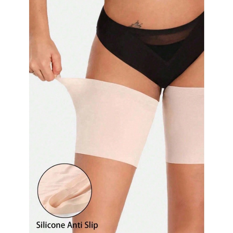 女性用摩擦防止太ももバンド高弾性シリコン滑り止め保護レッグス - Silicone Band Women のレビューと価格