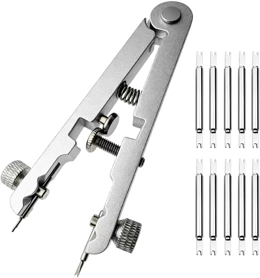 時計バンドリンク取り外しキット – スプリングバープライヤー - Spring Bar Tool Set のレビューと価格