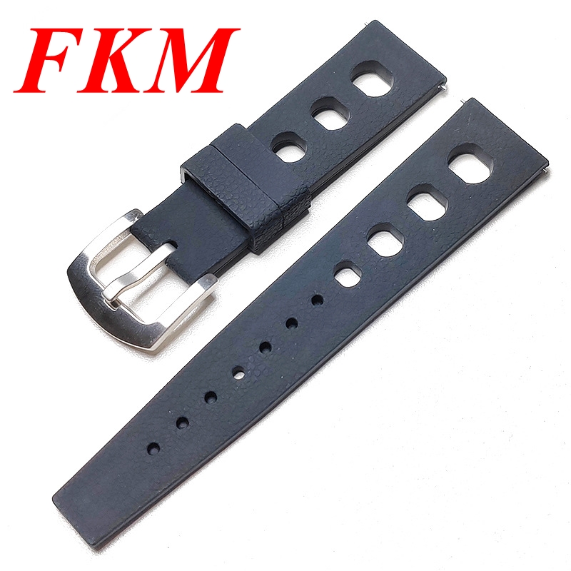 20 22 ミリメートルヴィンテージトロピカル FKM ラバ - Tropic Strap Vintage のレビューと価格