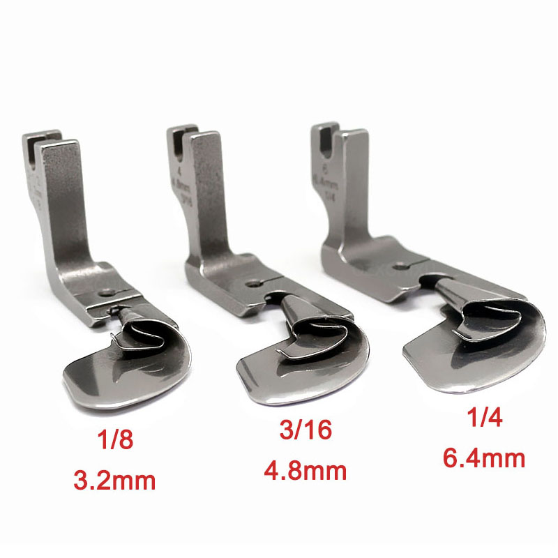 工業用ミシン多機能カーブヘミングフット裾プルチューブ押えシル - Curved Spring Bar のレビューと価格