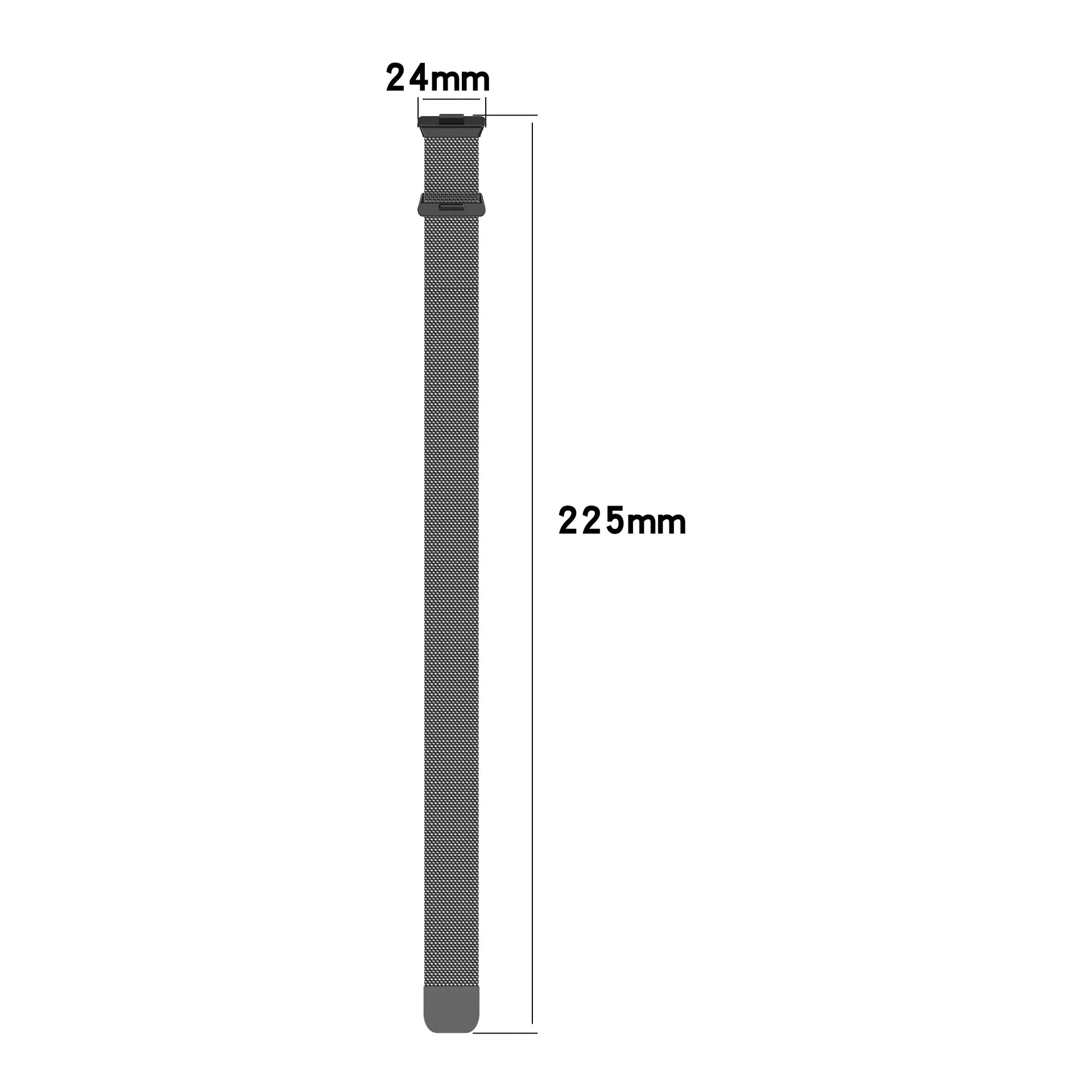 磁気ミラネーゼループバンド Huawei 社ウォッチフィット - Milanese Loop Magnetic のレビューと価格