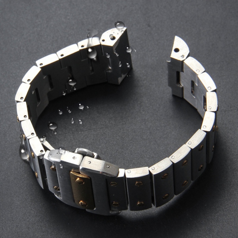 23mm 高品質ステンレススチール製時計ストラップ カルティ - Cartier Watch Tank のレビューと価格