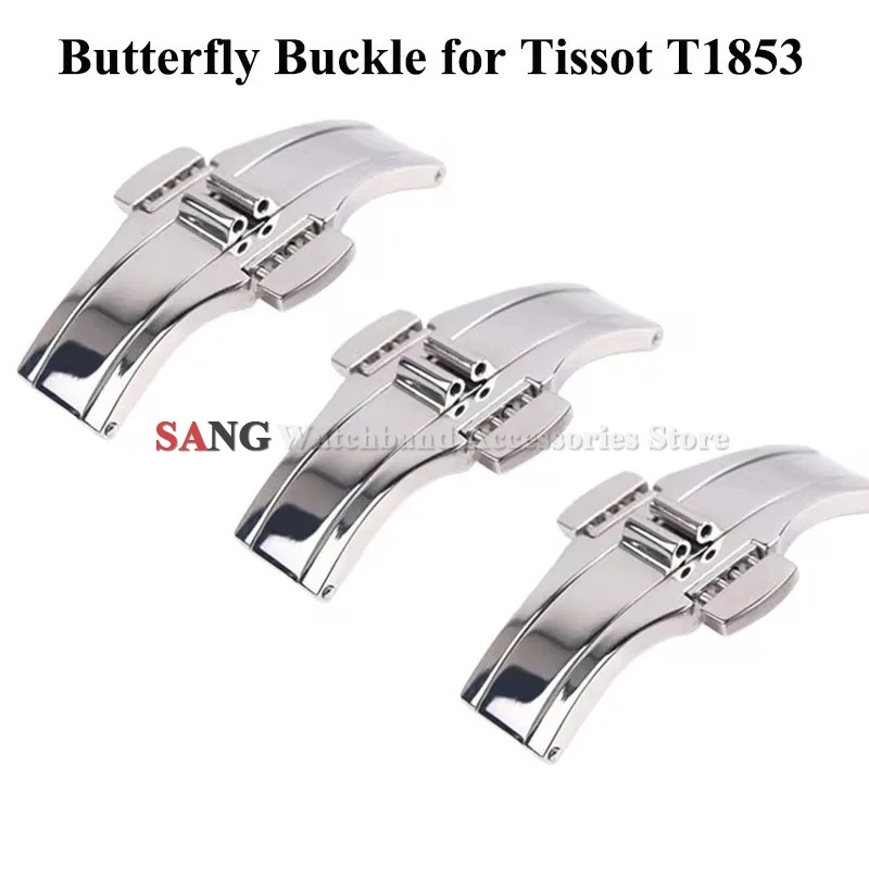 バタフライクラスプティソ T1853 時計バンドバックル展開 - Butterfly Clasp Deployant のレビューと価格