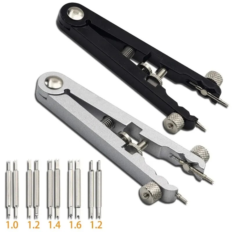 アルミニウム合金時計バンドリムーバープライヤースプリングバー - Spring Bar Tool Set のレビューと価格