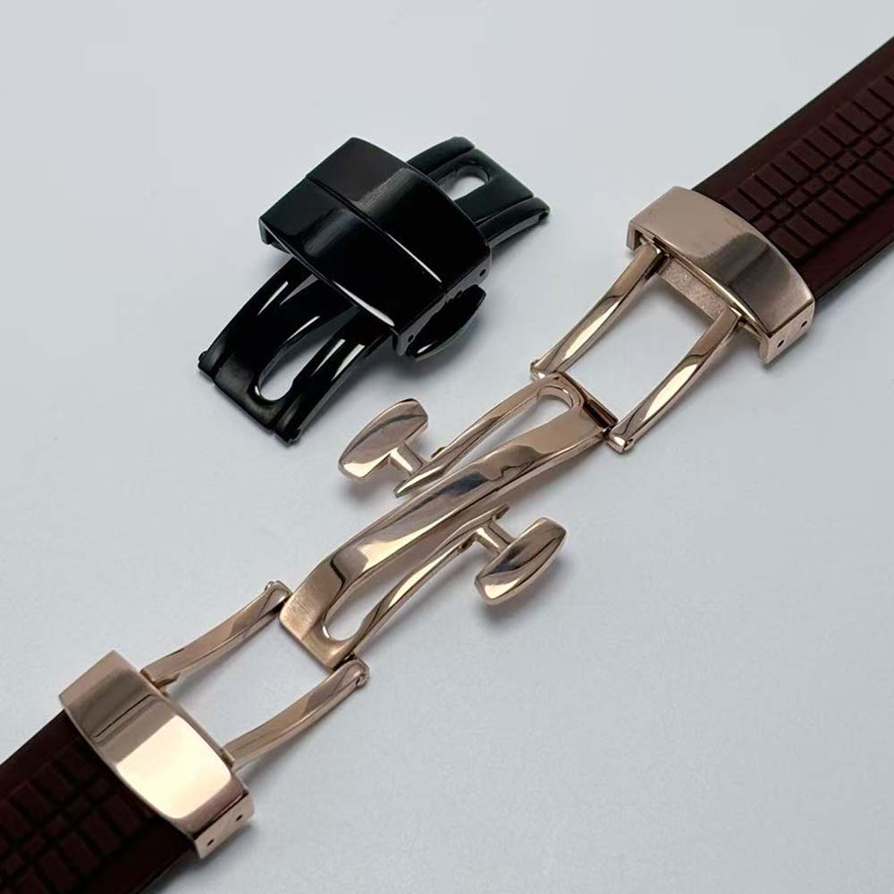 高品質ステンレススチール製時計クラスプ AQUANAUT シ - Butterfly Clasp Deployant のレビューと価格