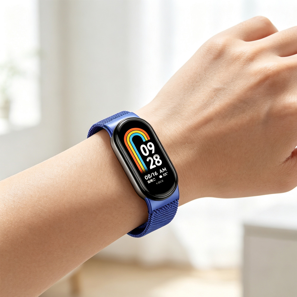 Xiaomi Mi Band 10-9-8用ミラネーゼループ - Milanese Loop Magnetic のレビューと価格