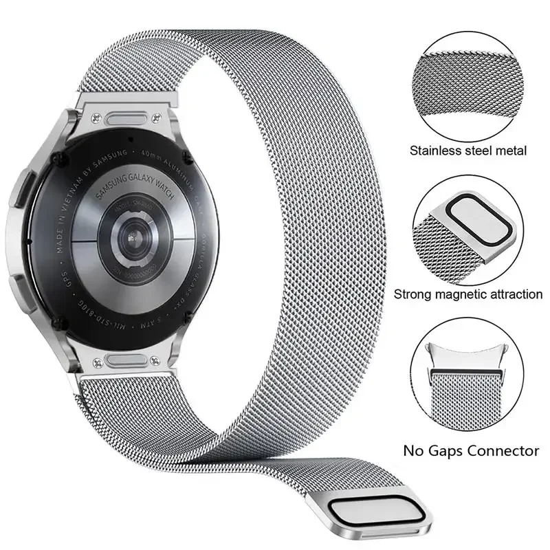 クイックフィットミラネーゼギャップなしバンドサムスンギャラク - Milanese Loop Magnetic のレビューと価格