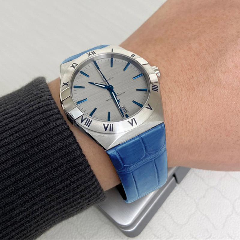 男性と女性のための防水ブルーウォッチストラップ,23mm,ユ - Omega Watch Constellation のレビューと価格