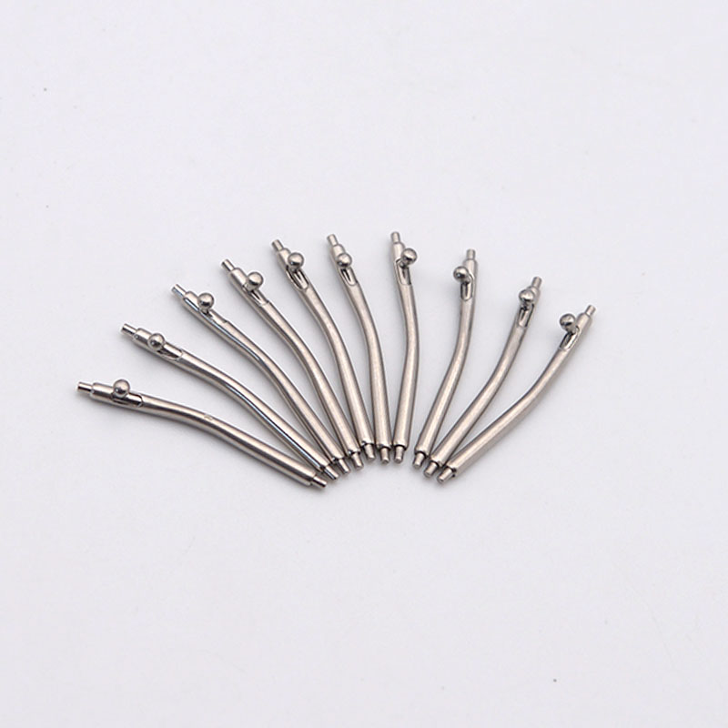 時計ストラップ用スプリングバー 時計アクセサリー カーブスイ - Curved Spring Bar のレビューと価格