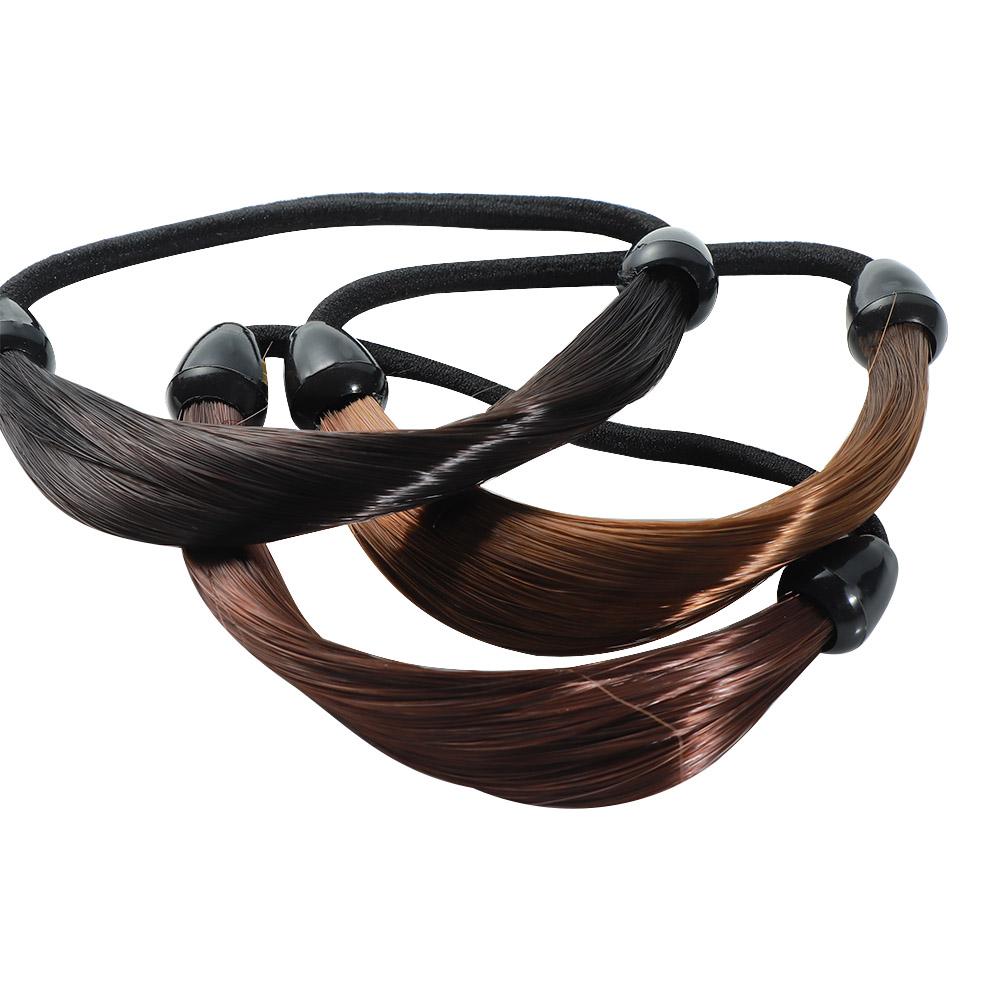 個性的な女性用ウィッグ、三つ編み合成ウィッグ、ヘアバンド、シ - Silicone Band Women のレビューと価格