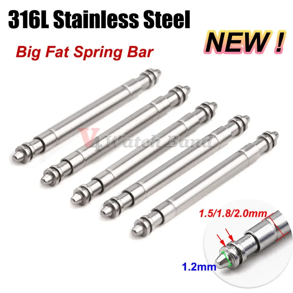 316L ステンレス鋼ビッグファット時計バンドスプリングバー - Spring Bar Tool Set のレビューと価格