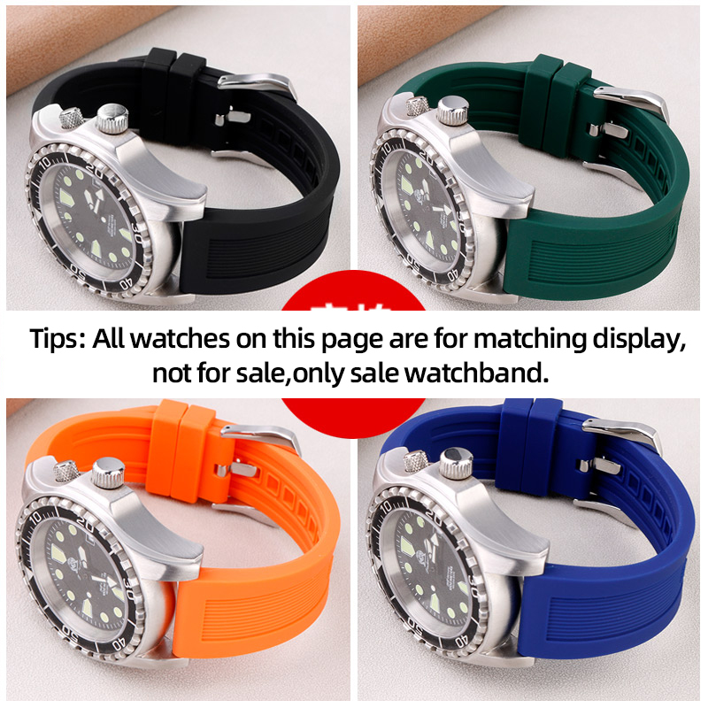 ユニバーサルラバーウォッチアクセサリー,22mm,バックル付 - Citizen Watch Promaster のレビューと価格