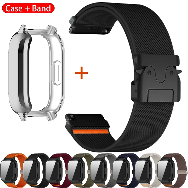 Redmi Watch 5/5 Lite用 ナイロンストラッ - Parachute Strap Elastic のレビューと価格