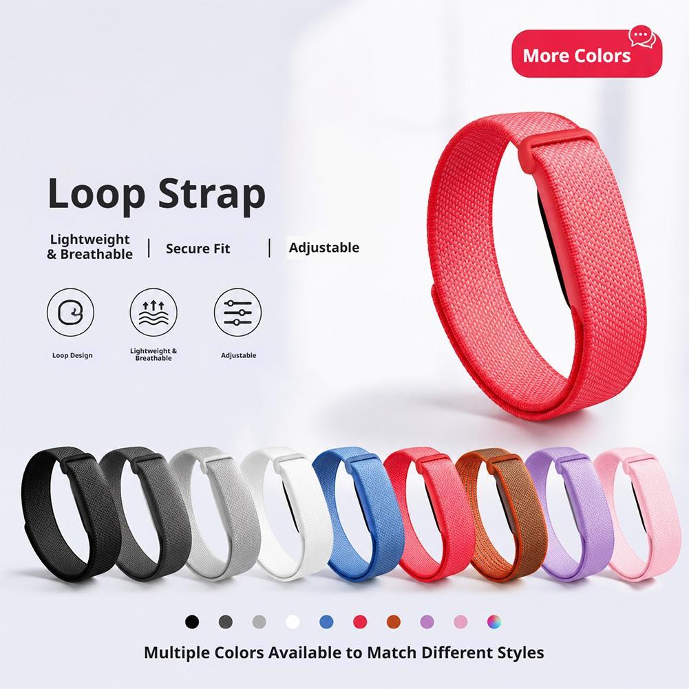 調節可能なループストラップ Google Fitbit Ai - Sport Loop Velcro のレビューと価格