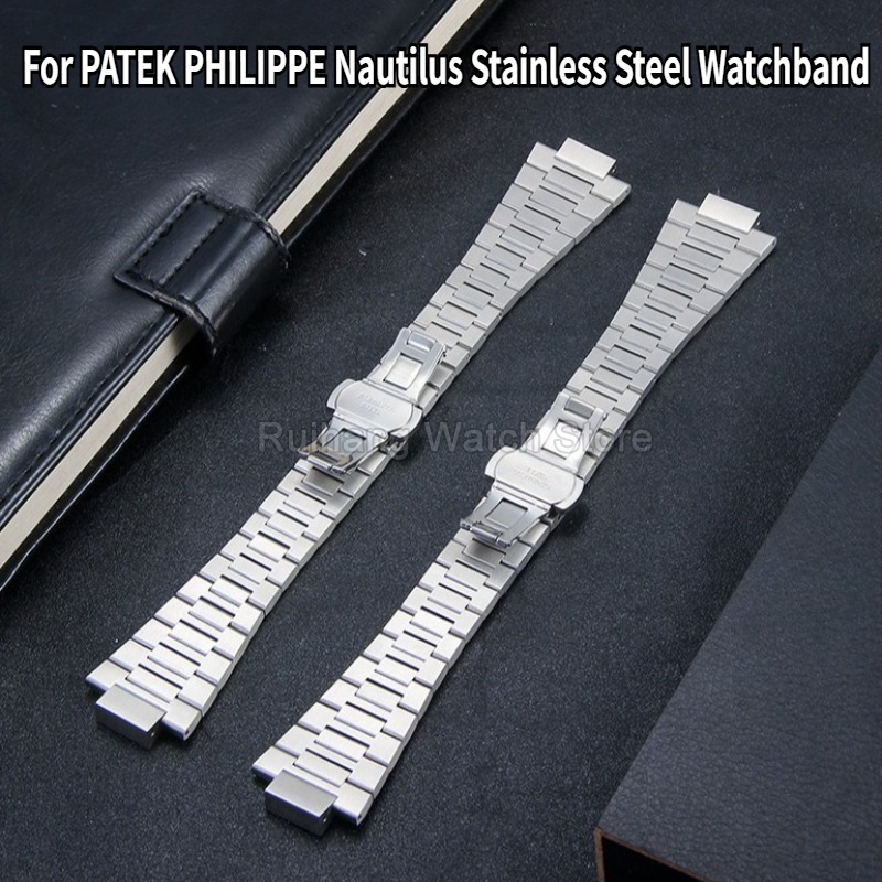 高強度ステンレス鋼時計ストラップ 13 × 25 ミリメート - Patek Philippe Watch Nautilus のレビューと価格