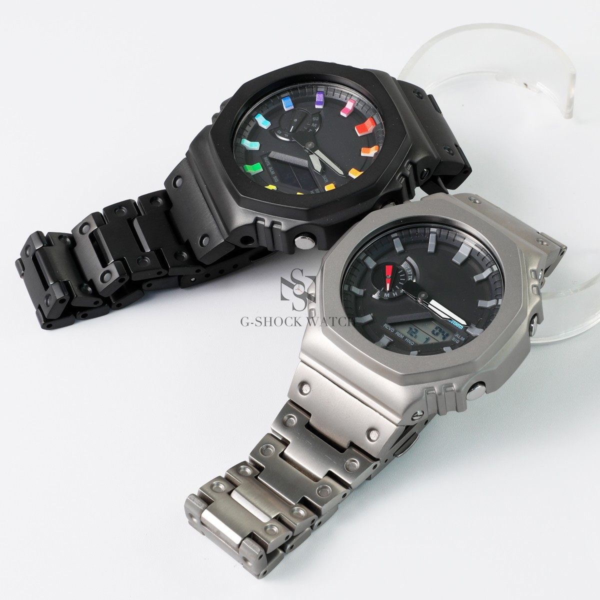 チタン合金ケース + ストラップカシオ G-shock GA - Casio Watch G-Shock Ga-2100 のレビューと価格