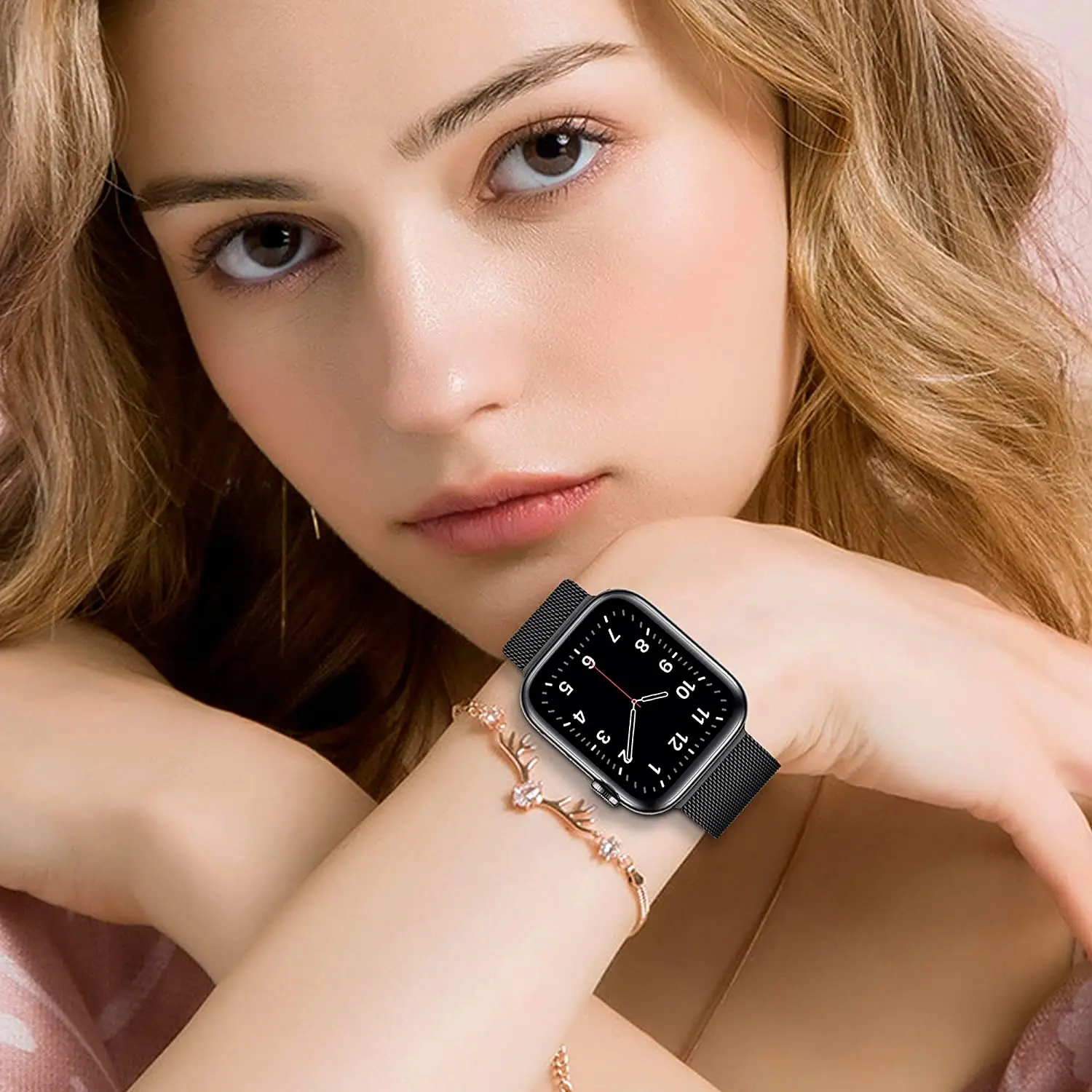 ミラネーゼループバンド Apple Watch Ultra  - Milanese Loop Magnetic のレビューと価格