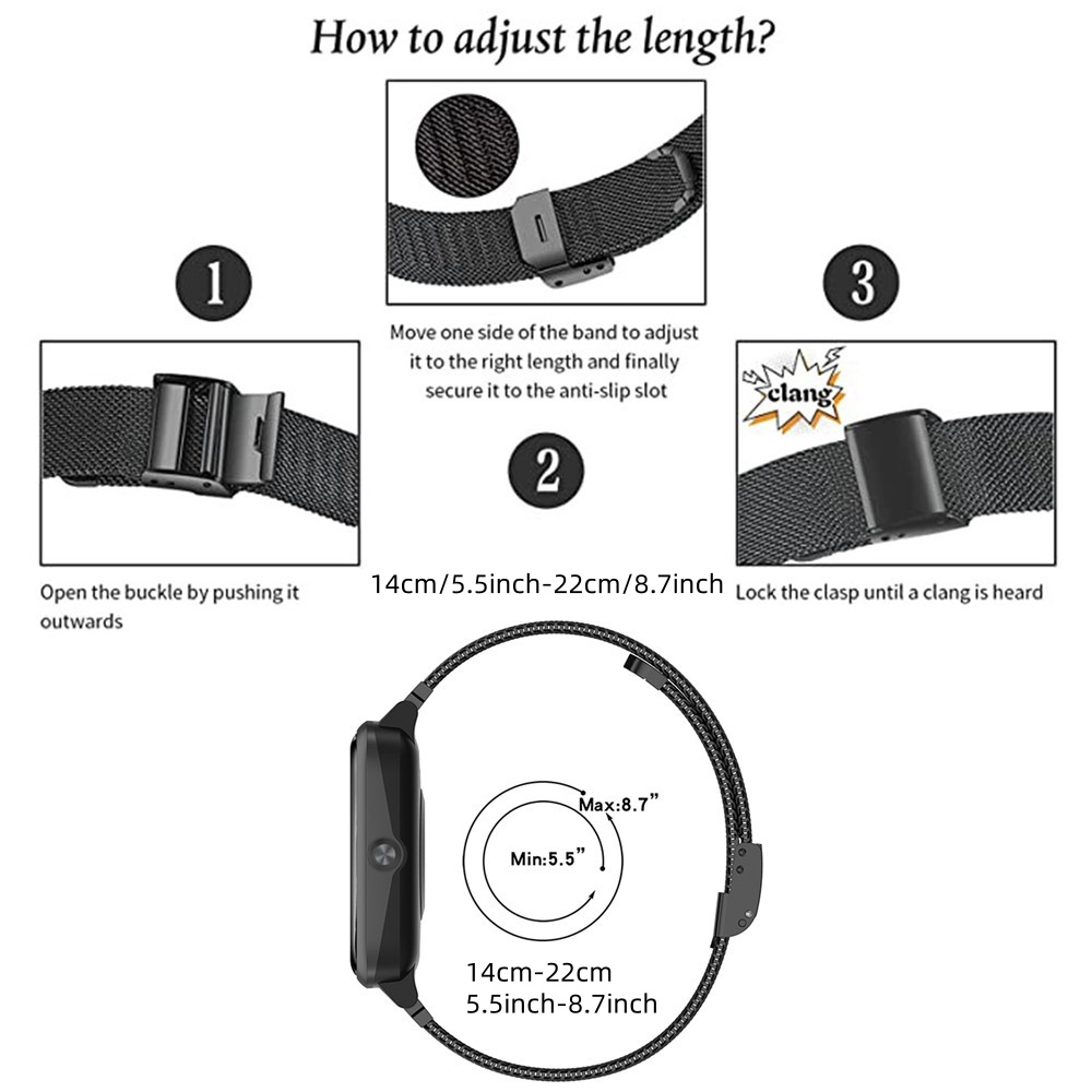 CMF Watch Pro 2 バンド用メタルバンド、ステン - Mesh Strap Metal のレビューと価格