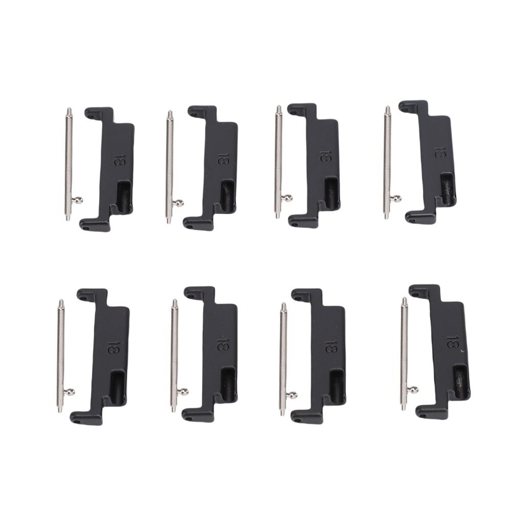 4 ペアメタルメタル時計バンドアダプターステンレス鋼ユニバー - Strap Change Adapter のレビューと価格