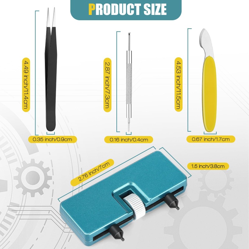 プロの時計職人用ツールセット 時計バンドのピン外し、バネ棒、 - Spring Bar Tool Set のレビューと価格