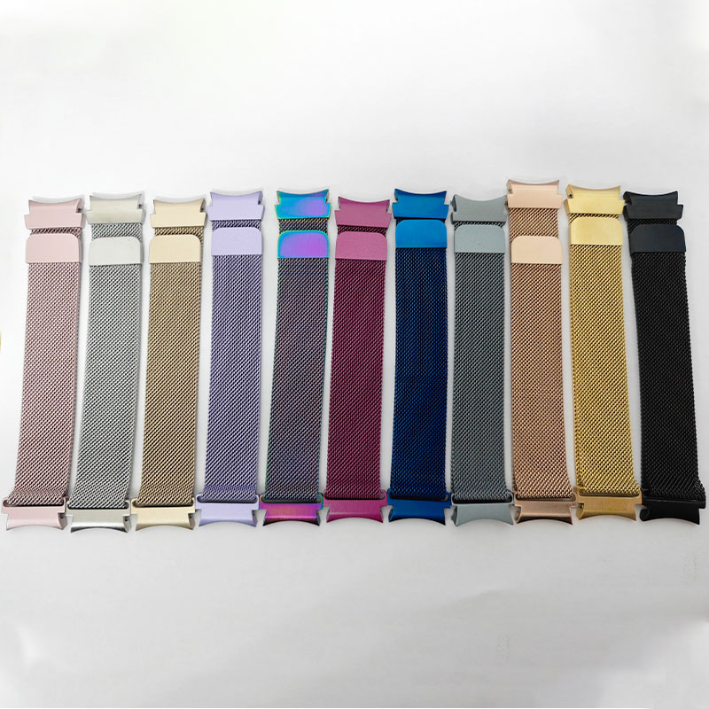 ミラネーゼループストラップ サムスン Galaxy Watc - Milanese Loop Magnetic のレビューと価格