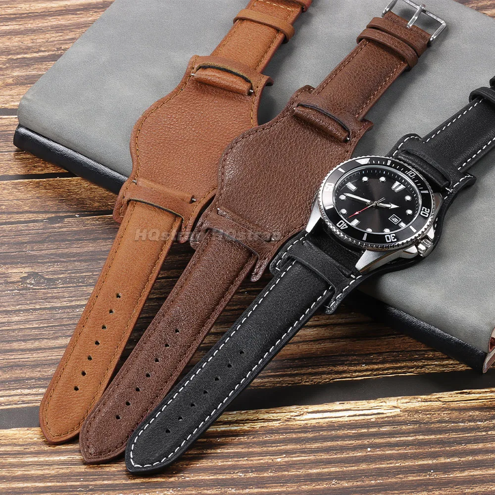 本革時計バンドオメガ用セイコーストラップ 20 ミリメートル - Omega Watch Speedmaster のレビューと価格