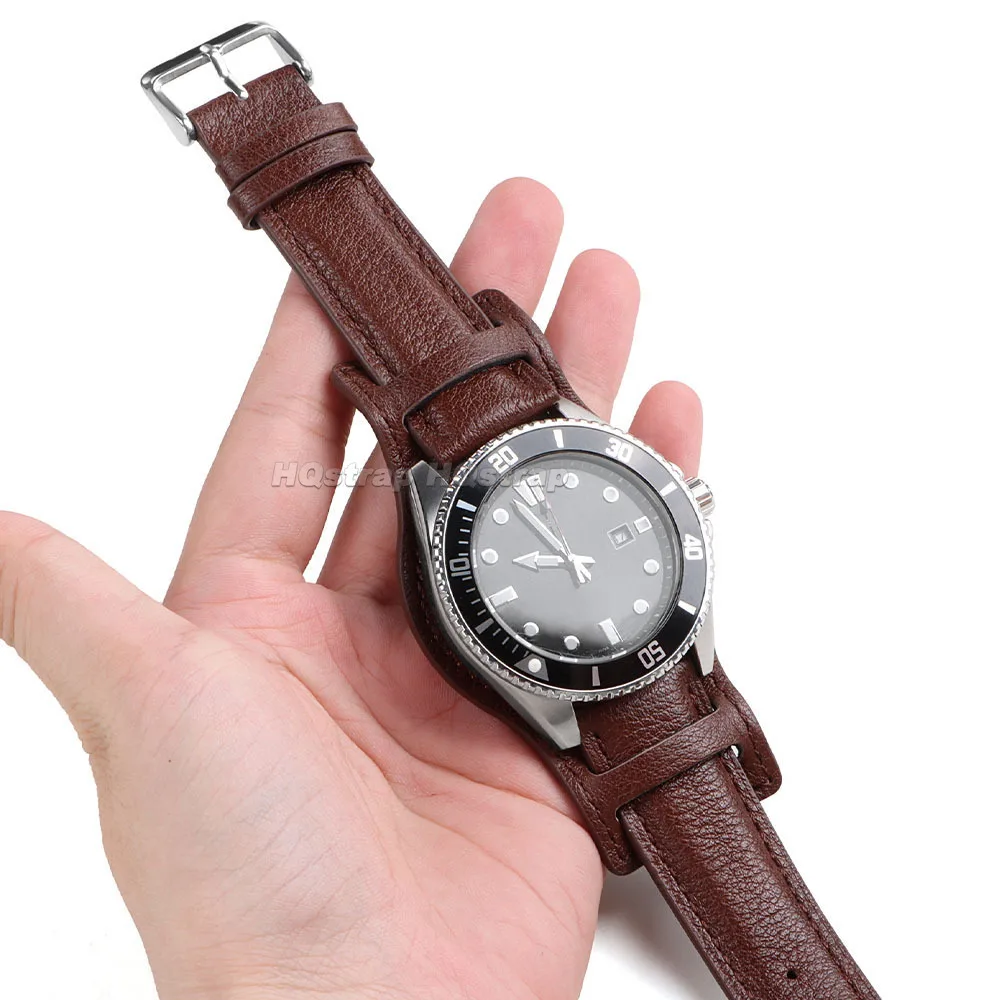 本革時計バンドオメガ用セイコーストラップ 20 ミリメートル - Omega Watch Speedmaster のレビューと価格