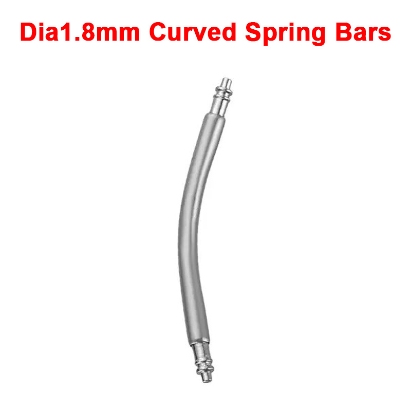 直径1.8mmの湾曲スプリングバーリンクピン、18mm/19 - Curved Spring Bar のレビューと価格