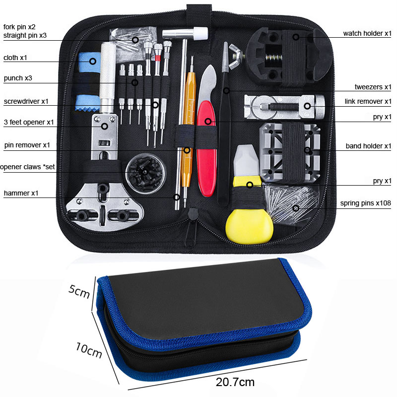 プロ仕様の時計修理ツールキット 時計電池交換ツールキット ス - Spring Bar Tool Set のレビューと価格