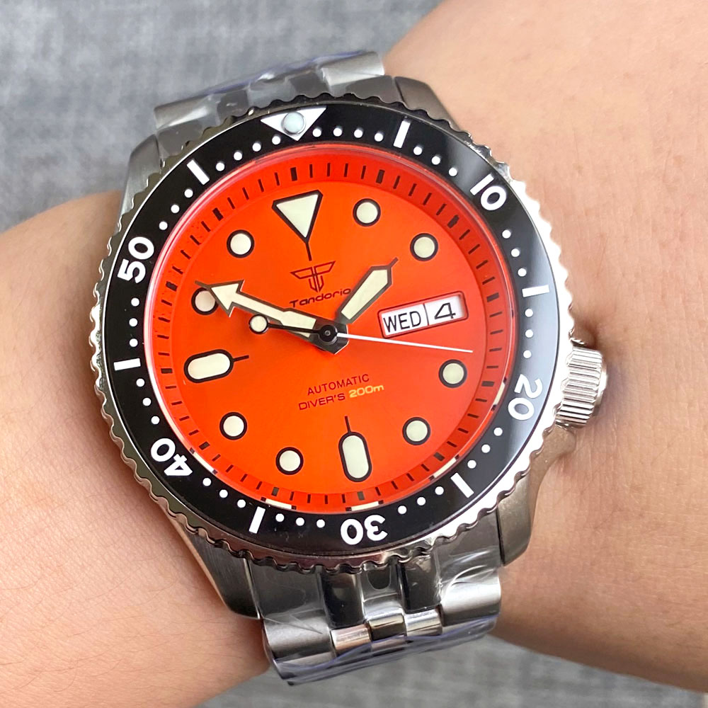タンドリオ モッド NH36A ウィークデイデイト スチール - Seiko Watch Prospex のレビューと価格