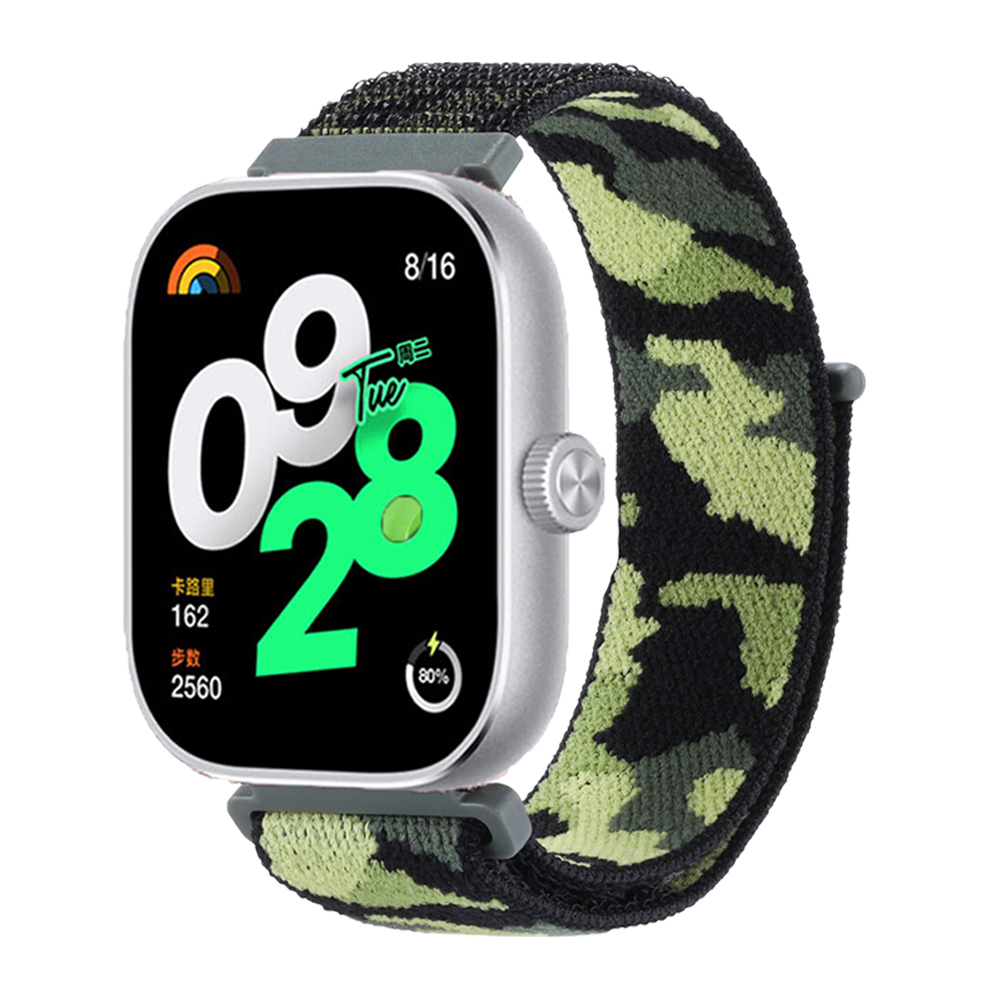 Xiaomi Mi Watch 4用ナイロンストラップ,カモ - Sport Loop Velcro のレビューと価格