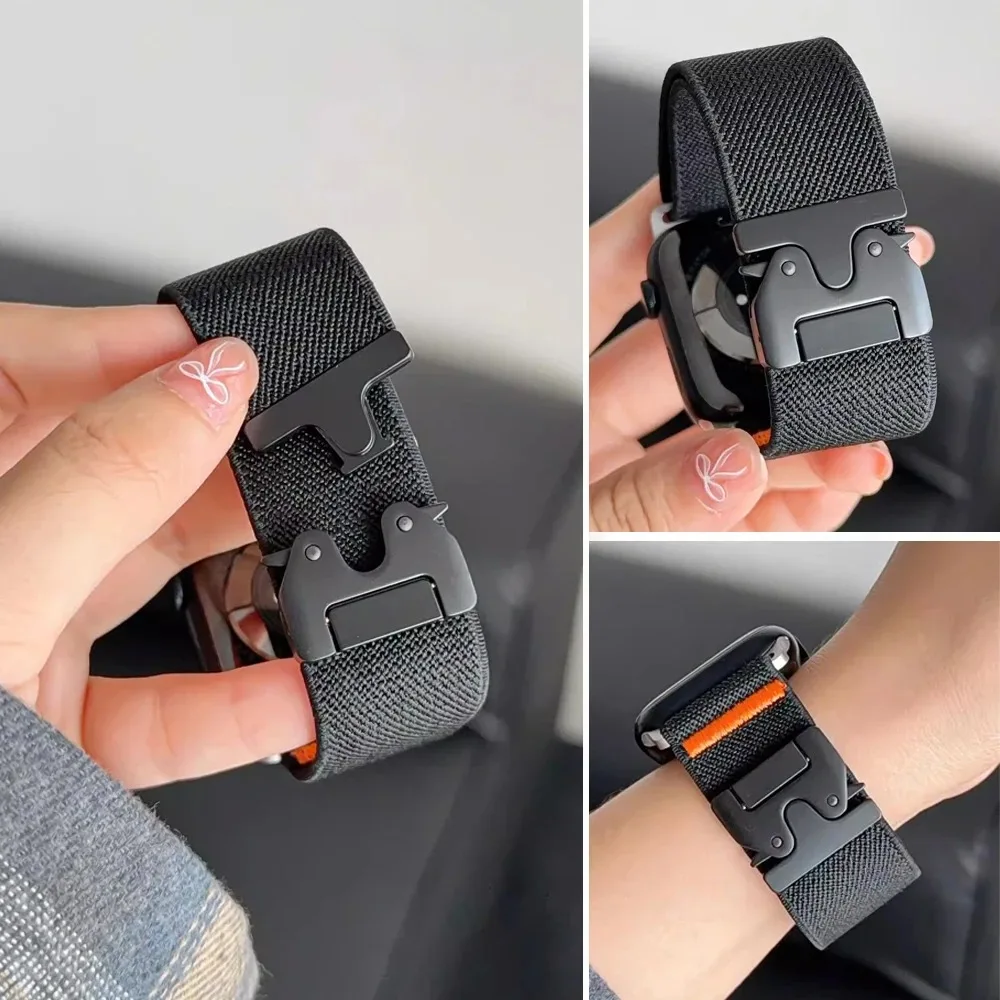 Apple Watch Ultra 3-2 バンド用 新型パ - Parachute Strap Elastic のレビューと価格