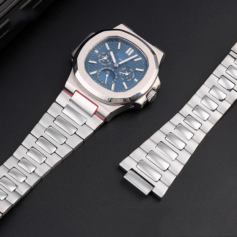 時計アクセサリーパテックフィリップ時計バンドスチールベルト  - Patek Philippe Watch Nautilus のレビューと価格