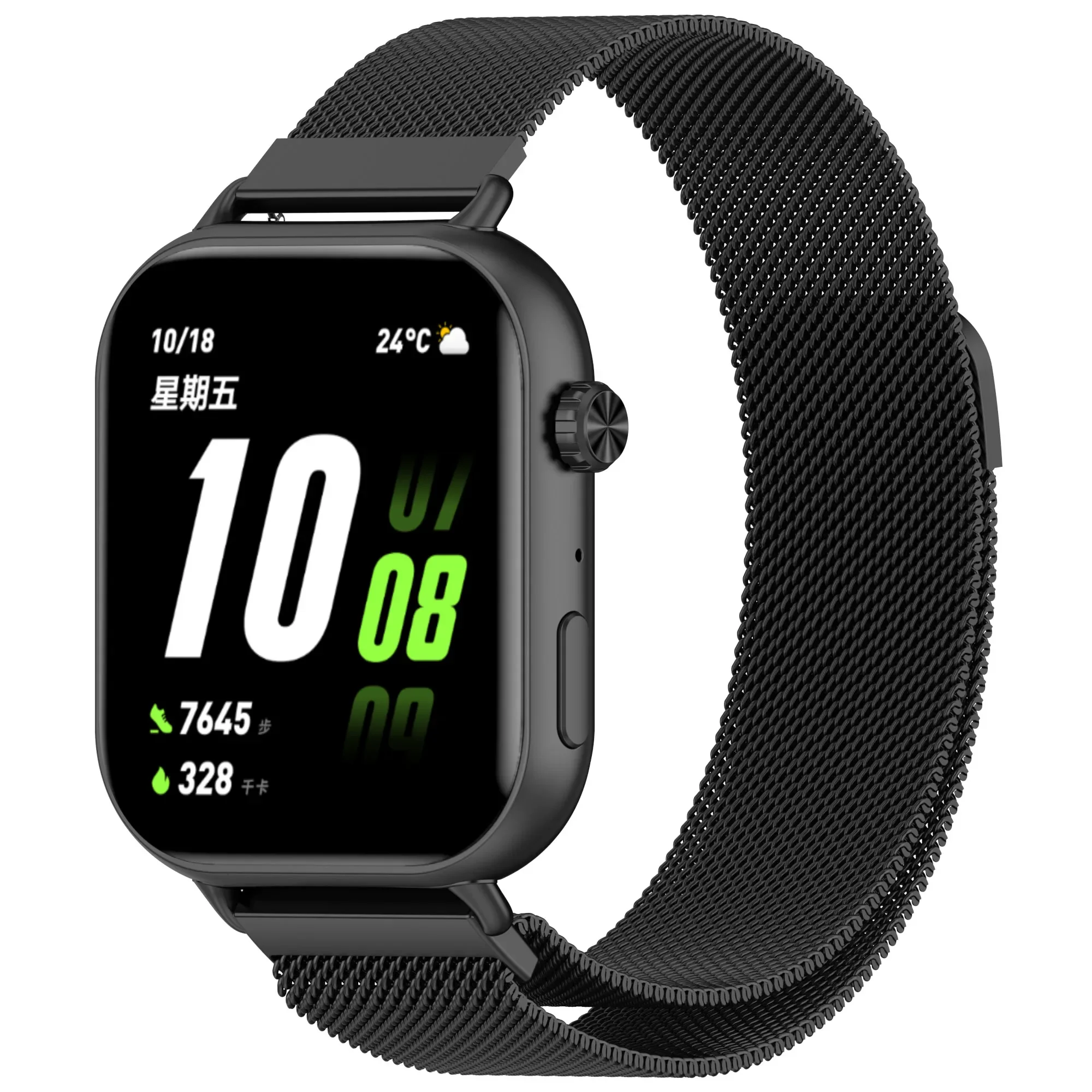 ステンレス鋼金属磁気ミラネーゼストラップバンド名誉の選択ロッ - Milanese Loop Magnetic のレビューと価格