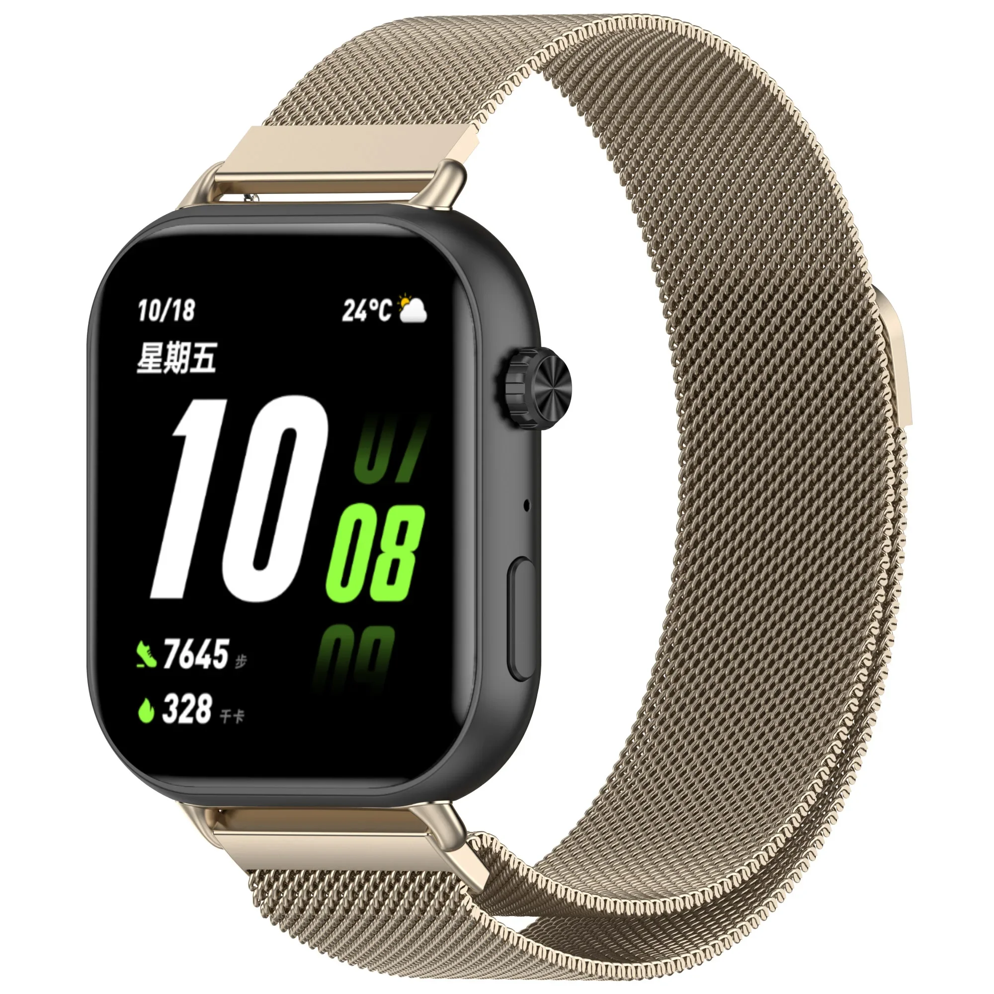 ステンレス鋼金属磁気ミラネーゼストラップバンド名誉の選択ロッ - Milanese Loop Magnetic のレビューと価格