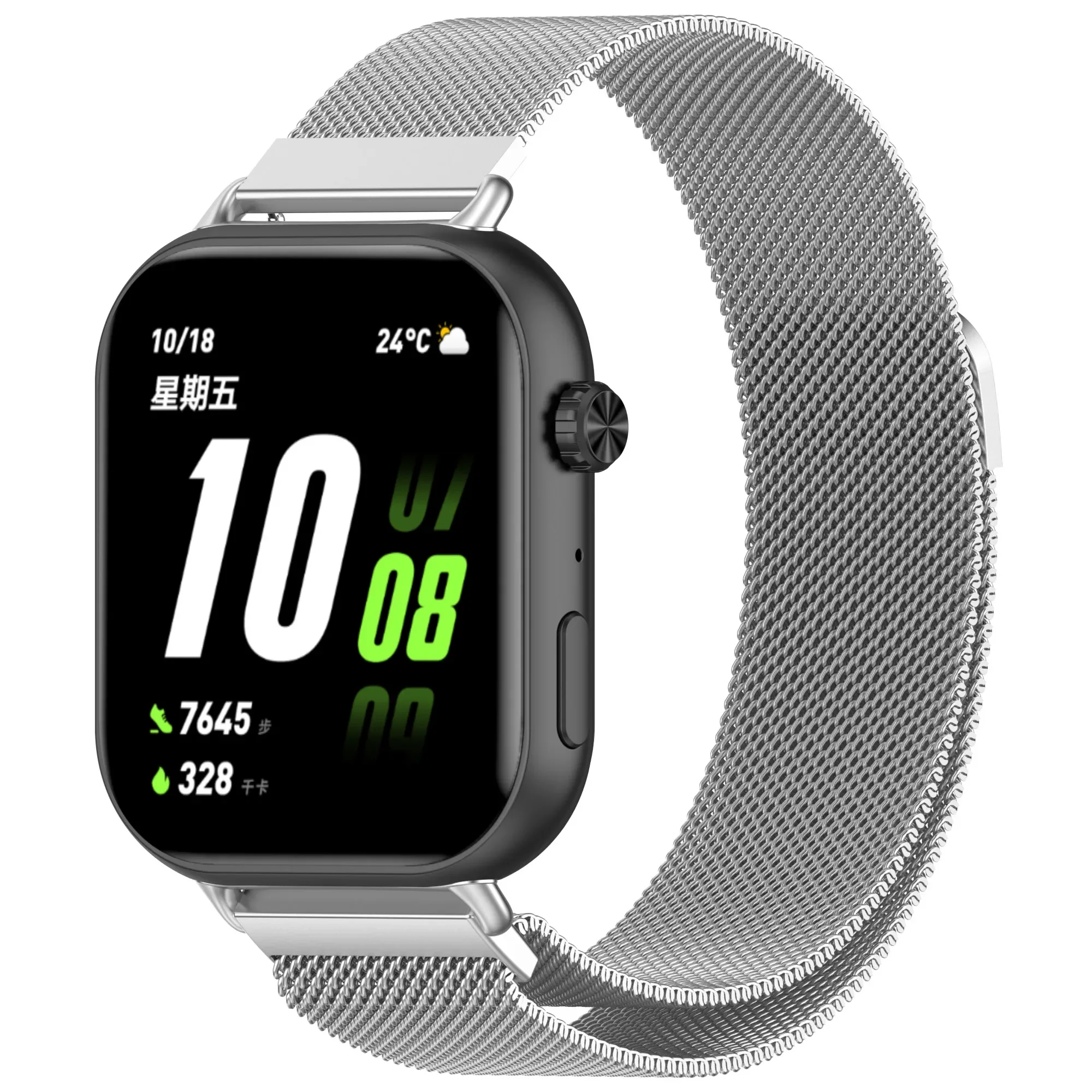ステンレス鋼金属磁気ミラネーゼストラップバンド名誉の選択ロッ - Milanese Loop Magnetic のレビューと価格